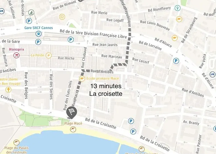 شقة Superbe Avec Terrasse Centre-ville Et A 5 Min *